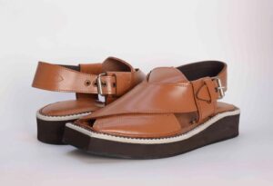 Traditional Peshawari Kaptaan Chappal – Pure Leather Double Sole Sandals