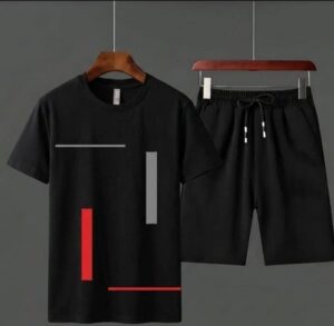 HY Boutique Men's Summer shirt & Shorts Tracksuit Set – Lightweight & Comfortable Casual Wear