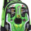 Kids Racing Car Nylon Backpack | Lightweight School Bag for Boys & Girls | Durable Travel & Casual Backpack