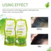 Godrej Apple Ammonia-Free Hair Cream Apple Hair Color Cream Gentle Formula Provides Rich Color Smooth Application Long Lasting (Natural Black)