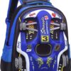 Kids Racing Car Nylon Backpack | Lightweight School Bag for Boys & Girls | Durable Travel & Casual Backpack