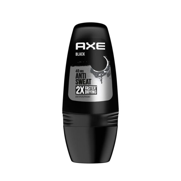 Stay confidently dry and fresh with AXE Black Anti-Sweat Deodorant, engineered with 2X
