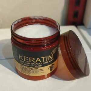 Professional Keratin Hair Repair Mask (300ml): Intensive Frizz Contro