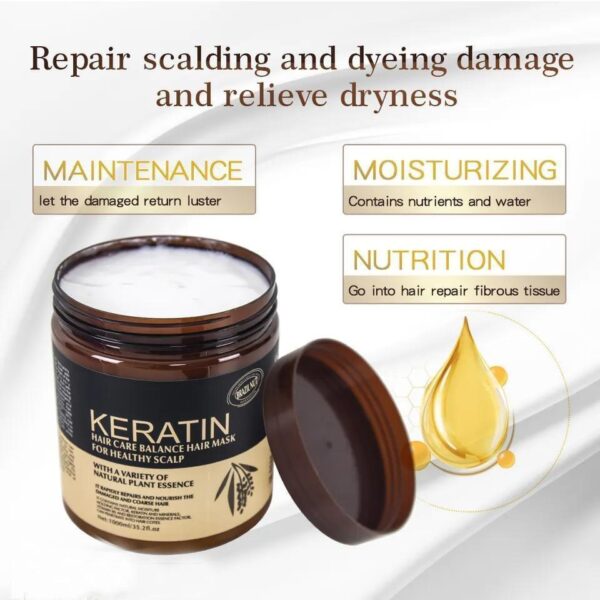 WhatsApp Image 2026-06-19 at 22.50.15 Professional Keratin Hair Repair Mask (300ml): Intensive Frizz Contro
