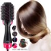 One Step Hair Dryer and Styler – Professional 1200W Hot Air Brush with Heavy-Duty Power Cord & Plug for All Hair Types