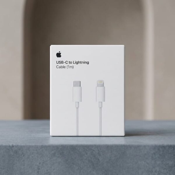 Apple USB-C to Lightning Cable (1m) – Premium Fast Charging Data Cable with Box Packing