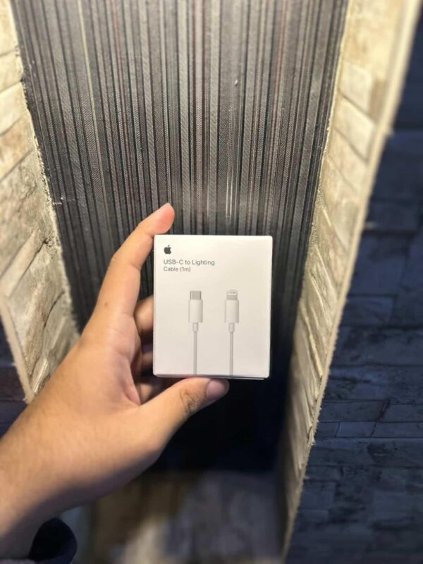 Apple USB-C to Lightning Cable (1m) – Premium Fast Charging Data Cable with Box Packing