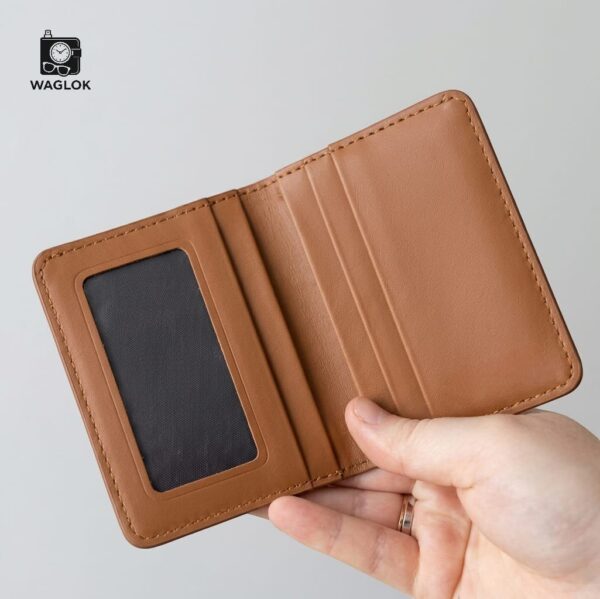 WhatsApp Image 2026-06-21 at 04.09.28 (1) Designer Monogram Leather Wallet – Compact Bifold Wallet with Card Slots & Cash Pocket | Slim Everyday Wallet