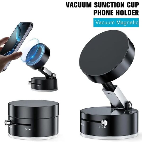 WhatsApp Image 2026-06-21 at 04.22.54 360° Rotating Magnetic Car Phone Holder – Strong Suction Dashboard Mount for All Smartphones