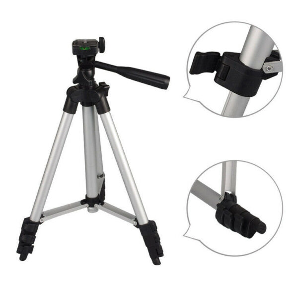 WhatsApp Image 2026-06-21 at 04.27.20 (1) Pack Of 03 3.5 Feet Adjustable Tripod Stand for Mobile Phones and Cameras with Mobile Holder,