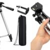 WhatsApp Image 2026-06-21 at 04.27.20 Pack Of 03 3.5 Feet Adjustable Tripod Stand for Mobile Phones and Cameras with Mobile Holder,
