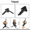 Ay-49 Vlogger Video Making Kits Vlog Microphone Led Fill Light Mini Tripod Mobile Holder with remote Good quality