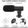 Ay-49 Vlogger Video Making Kits Vlog Microphone Led Fill Light Mini Tripod Mobile Holder with remote Good quality