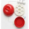 Egg Electric Egg Boiler and Vegetable Steamer – Automatic Shut-Off Rapid Cooker for Healthy Breakfast & Steamed Snacks