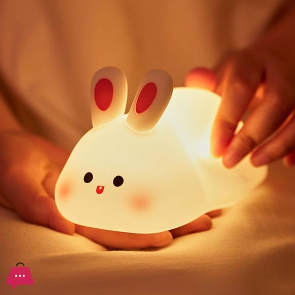 WhatsApp Image 2026-06-21 at 04.41.02 (1) Silicon Rabbit Lamp - Cute Lamps - Rechargeable Rabbit Lamp With Touch Sensor - Bunny Night Lamps for Kids