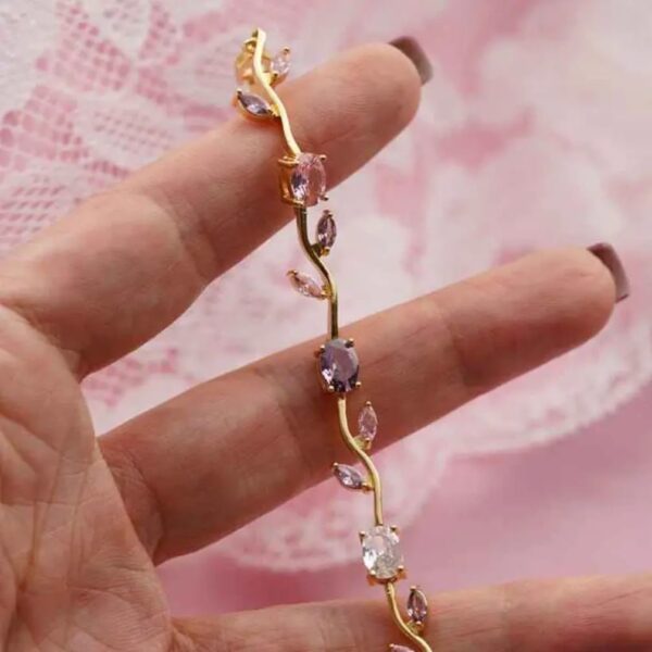 Tulip Bracelet – Premium Quality Stainless Steel Elegant Bracelet for Women ~
