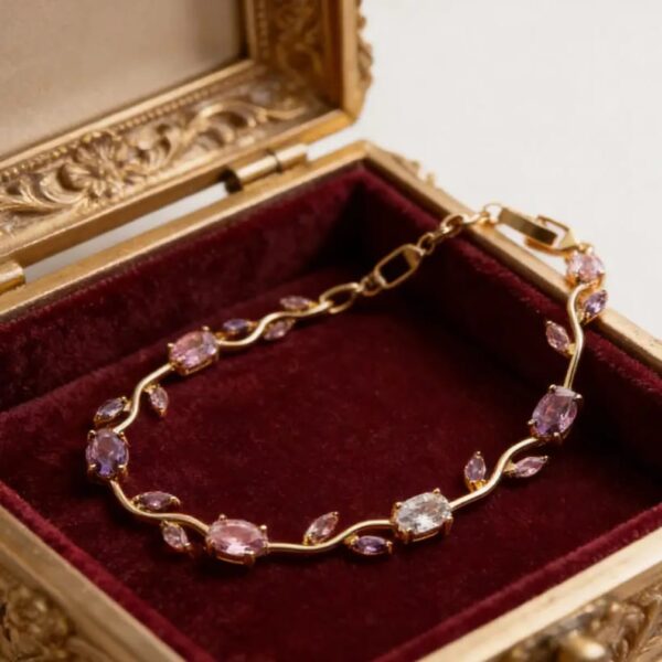 Tulip Bracelet – Premium Quality Stainless Steel Elegant Bracelet for Women ~